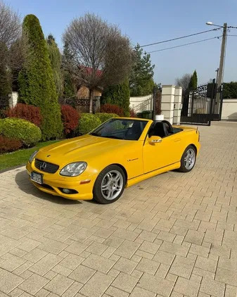 samochody osobowe Mercedes-Benz SLK cena 74900 przebieg: 153600, rok produkcji 2002 z Nisko